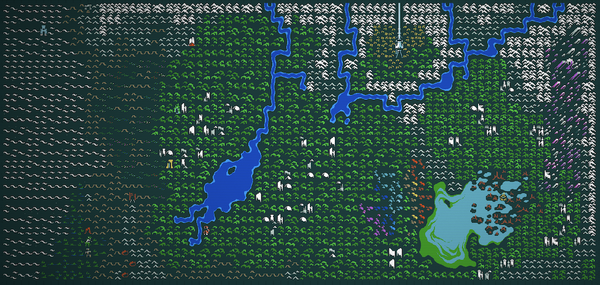 World map from caves of qud
