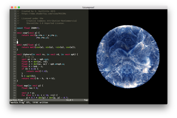 Marble shader
