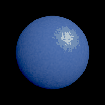 Textured ocean