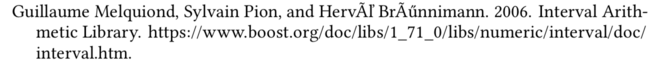Bibliography with mangled names