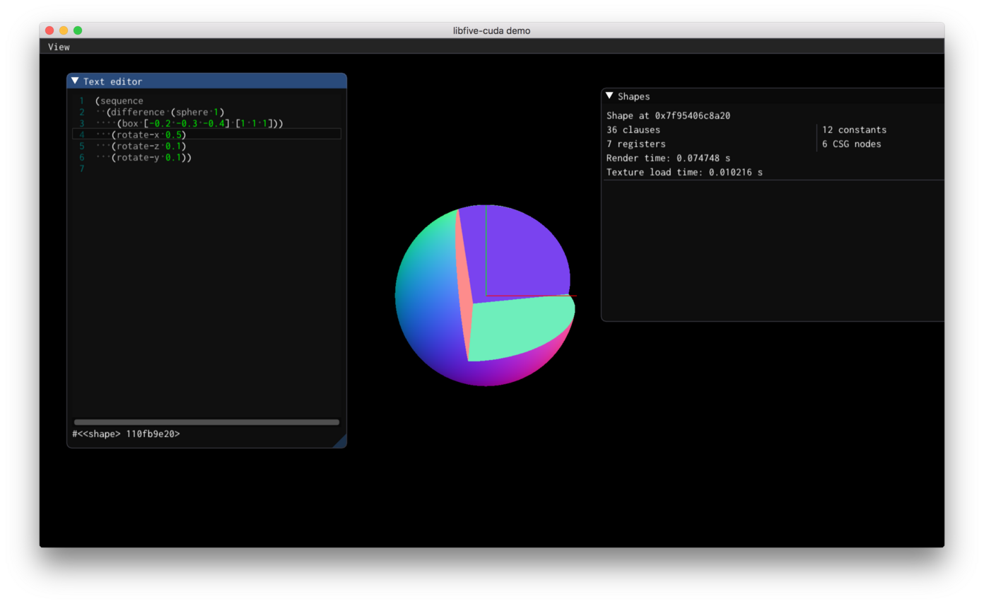 3D GUI