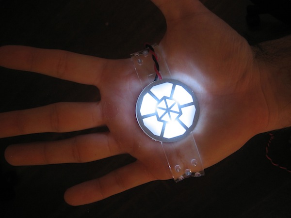 Repulsor on my hand